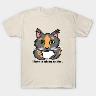 Dilute tortie cat T-Shirt